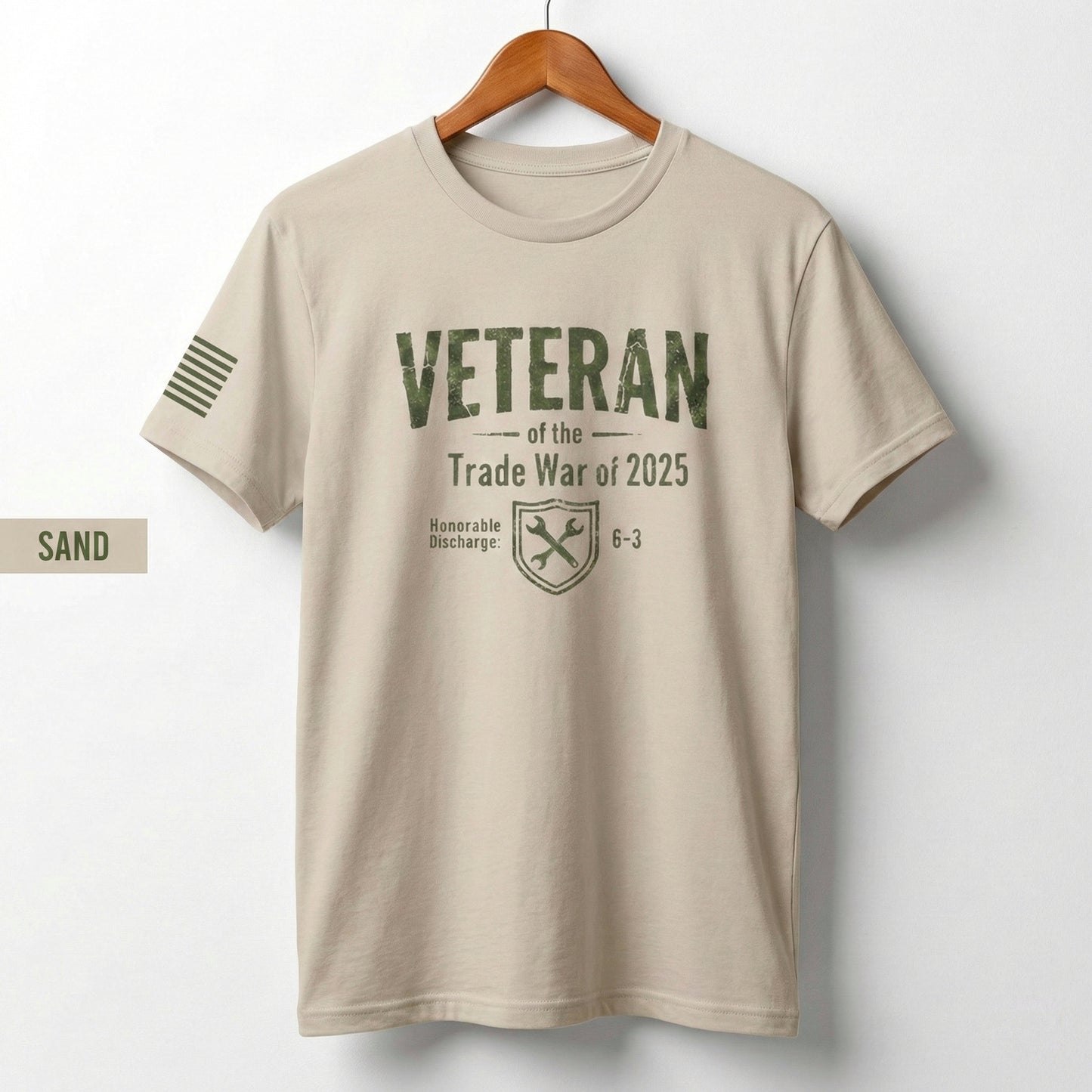 Veteran of the Trade War 2025 Shirt, Satirical Political T-Shirt, Tariff Protest Tee, Political Humor Gift, 6-3 Supreme Court Satire, Unisex Graphic Tee, Pro-Trade Protest Shirt